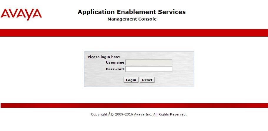 7. Configure Avaya Aura Application Enablement Services This section provides the procedures for configuring Application Enablement Services.