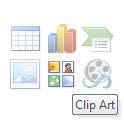 Inserting Clip Art onto your slide Figure: Clip Art