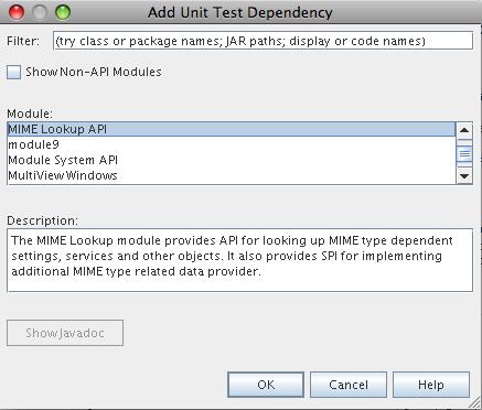 Unit Test Dependencies Unit Tests