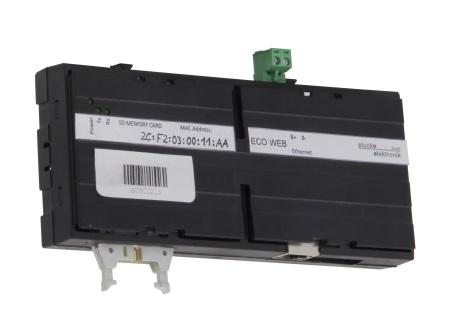 There are three different I/O modules available, of which up to two can be