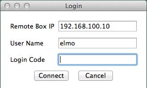 1 1 Enter IP address for the projector in the Remote Box IP column.