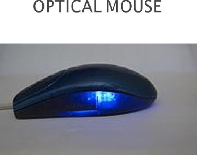 Mechanical Mouse A mouse that uses a rubber ball that makes contact with wheels inside the unit when it is rolled on a pad or desktop.