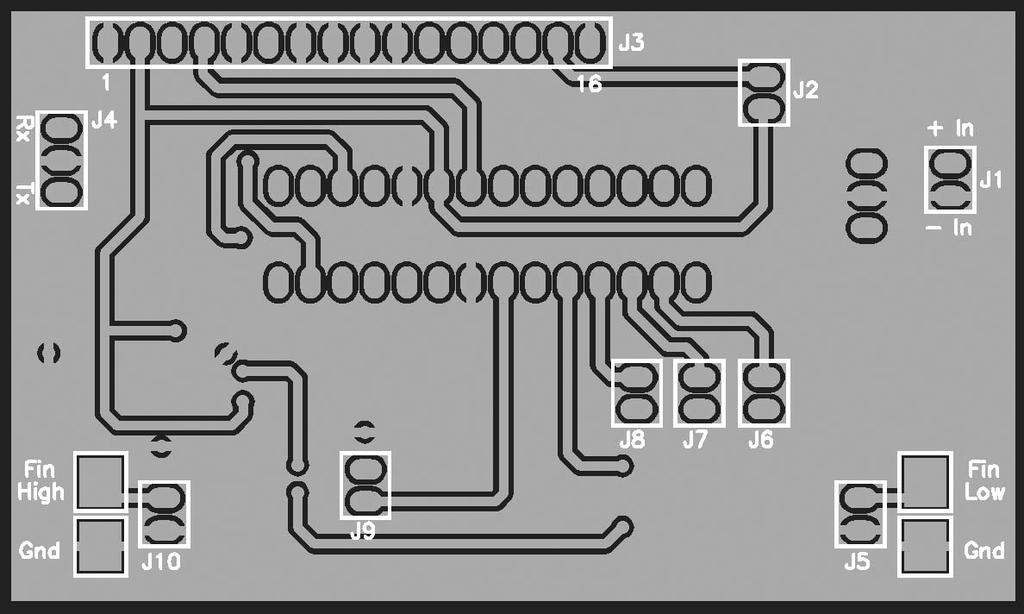 Illustration: Secondary side of PCB