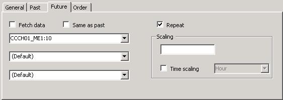 SYS600 9.4 1MRS758121 Figure 7.9: Configure dialog Levels - Variables-Future tab Table 7.
