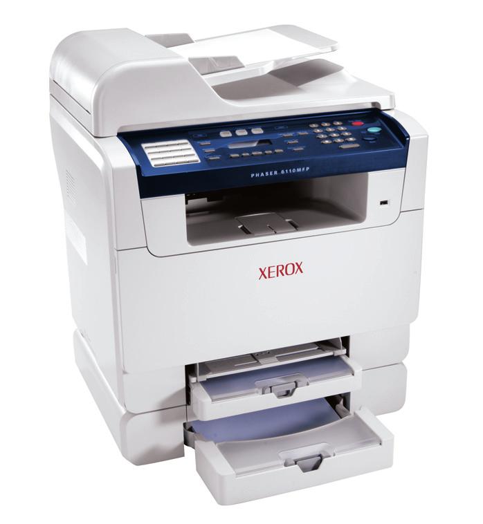 PAPER SUPPORT The Phaser 6110MFP can handle a variety of media sizes, weights, and types to support the range of documents you print as part of your company s daily business.