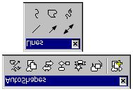 Basic Shapes - Click the Basic Shapes button on the AutoShapes toolbar to select from many two- and three-dimensional shapes, icons, braces, and brackets.