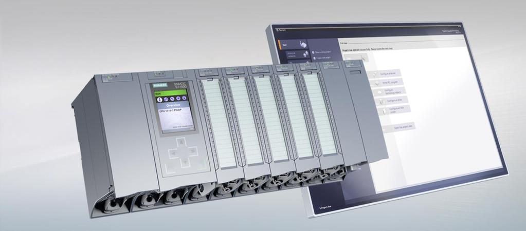 The ultimate plus in automation: SIMATIC S7-1500 Security Integrated Design and Handling Technology