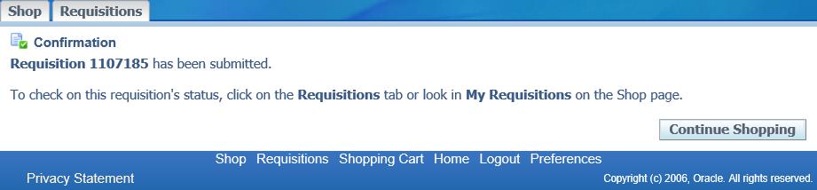 16. Click on the Apply button that appears to your right on the Requisition Information: Update Selected Line screen. 17.