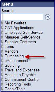 eprocurement: Create a Requisition A requisition in PeopleSoft is an online form for