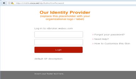 Spark Client Spark Service Common Identity Customer IdP