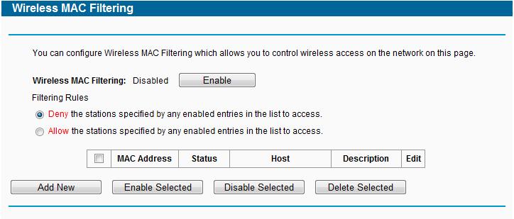 If you do not set the key, the wireless security function is still disabled even if you have selected Shared Key as Authentication Type.