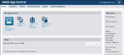 2 2 The SAS Login page is displayed. In the left panel, enter your SAS Profile credentials, and click Login.