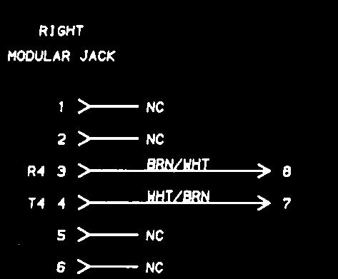 6-Position Modular Jack (2-Pair/2-Pair) PART NUMBER 555614-X TION