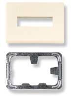 WORK AREA OUTLETS SL Series Furniture Outlet SMALL OPENING, PART NUMBER 1375005-X LARGE OPENING, PART NUMBER 1375006-X 1.375" - 1.