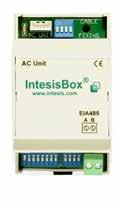 MODBUS Fast an easy installation Direct connection to RS-485 bus and the AC indoor unit Configuration from both on-board DIP-switches and MODBUS RTU.
