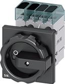 Siemens AG 201 NEW 3LD3 main control and EMERGENCY-STOP switches from 16 to 63 A > Front mounting Selection and ordering data Number and version of the contacts Main contact Auxiliary contact Rated