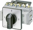 Siemens AG 201 3LD2 main control and EMERGENCY-STOP switches from 16 to 250 A > Introduction Application The 3LD2 switches are used in almost all power distribution systems for industry and