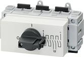 3LD2 main control and EMERGENCY-STOP switches from 16 to 250 A > DC applications Selection and ordering data Mains voltage Rated current I e at 800 V DC Siemens AG 201 Max.