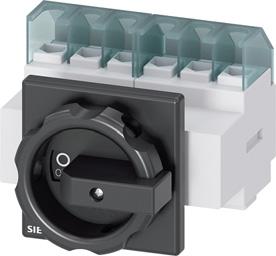 In EN 60204-1 (VDE 0113 Part 1), these are called "disconnector units", while EMERGENCY-STOP switches are termed "devices for emergency shutdown".