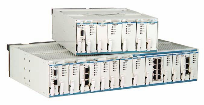 This flexibility of multiple plug-in units eliminates the need for separate network elements and minimizes CAPEX and OPEX by delivering multiple services from one system.
