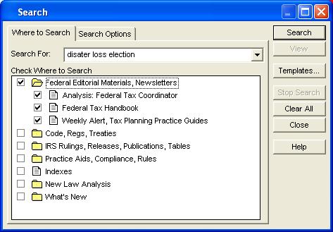 How Do I Perform a Keyword Search? Step 1. To perform a keyword search, first select the Search icon on the toolbar.
