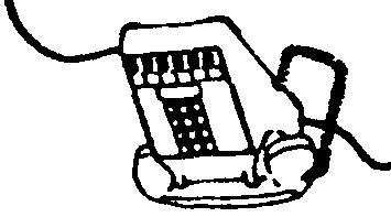 CIB 3015 2. Lift the handset on the voice terminal and dial the computer access telephone number. 3. 4. To disconnect the computer, press the Data button on the adapter. 1.