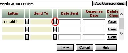 generate. Click on the grey box in the Send To column.