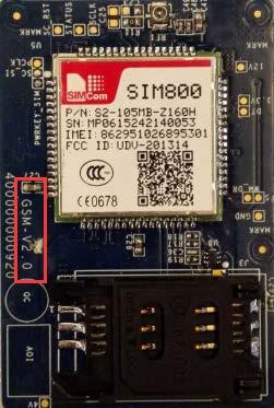 The new GSM module is marked as GSM V2.0 7.