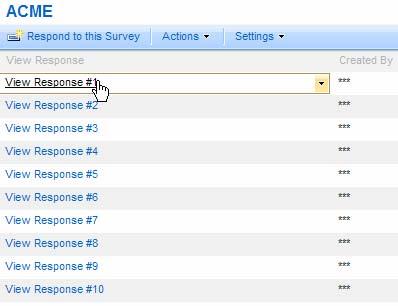 Abbott Laboratories (GPO IT) Surveys All 10 users responses are available. Select any one of the responses.
