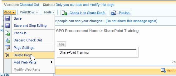 Abbott Laboratories (GPO IT) Create External Site Click OK and the site is removed.