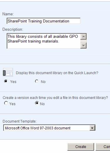 Abbott Laboratories (GPO IT) Document Libraries In the Description box, type a comprehensive description to help visitors understand the type of files to be included in this library.