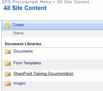 Abbott Laboratories (GPO IT) Document Libraries Click on SharePoint Training Documentation Click on Document Library