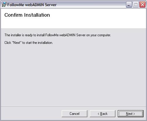 The installer will launch and ask yu t cnfirm the installatin path.