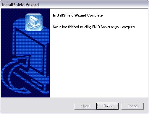 Once cmpleted yu will be tld the install is cmplete. Click Finish t prceed: The setup wizard will nw run autmatically.