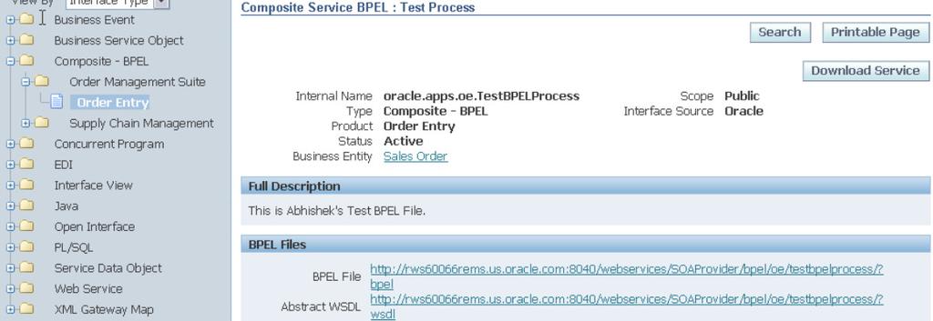 Composite Services BPEL Published Integration Repository Coarse-grained abstracted service within which multiple finer-grained services are bonded together to execute