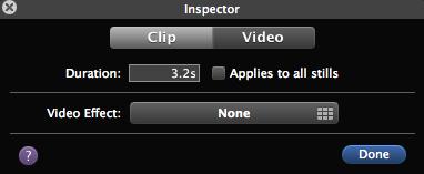 Cropping, Ken Burns & Rotation Clip Adjustments Video Adjustments Cropping, Ken Burns Effect, &