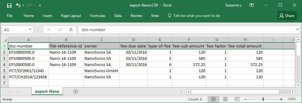 6 Importing and exporting data 6.4 Exporting batch payments as CSV files The Multipay Tool allows you to export your XML files as CSV files so that you can process them further in other programs.