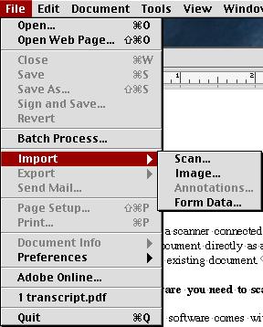 ) Place the scanner plug-in into Plug-Ins Folder which is inside the Scan Folder which is in the Adobe Acrobat Folder. How to Scan: 1.