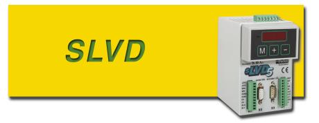 Catalog 8-4/USA SLVD SLVD Small, Low-Voltage Digital Servo Drive The SLVD (Small, Low-Voltage Drive) is a powerful and compact digital servo drive available for use with 24V input providing up to 5