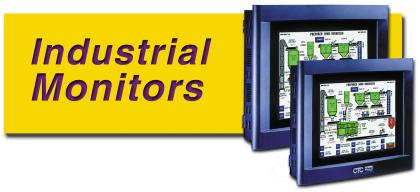 Catalog 8-4/USA Industrial Monitors HMI & Machine Control Industrial Monitors These sleek, high-resolution Industrial Monitors enhance the overall look and functionality of your machine.
