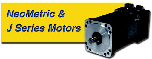 Catalog 8-4/USA NeoMetric & J Series SERVO MOTORS Innovative ridged Stator Design The NeoMetric and J Series brushless servo motors feature a bridged stator design.