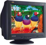 A CRT monitor is a desktop monitor that contains a cathode-ray tube Have a much larger