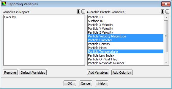In order to view particle trajectories in CFD Post, these need to be separately exported from Fluent.