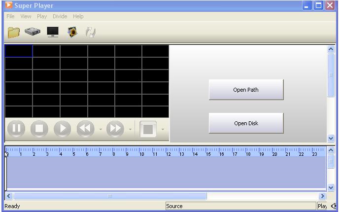 open your file by using the media player which supports this format.