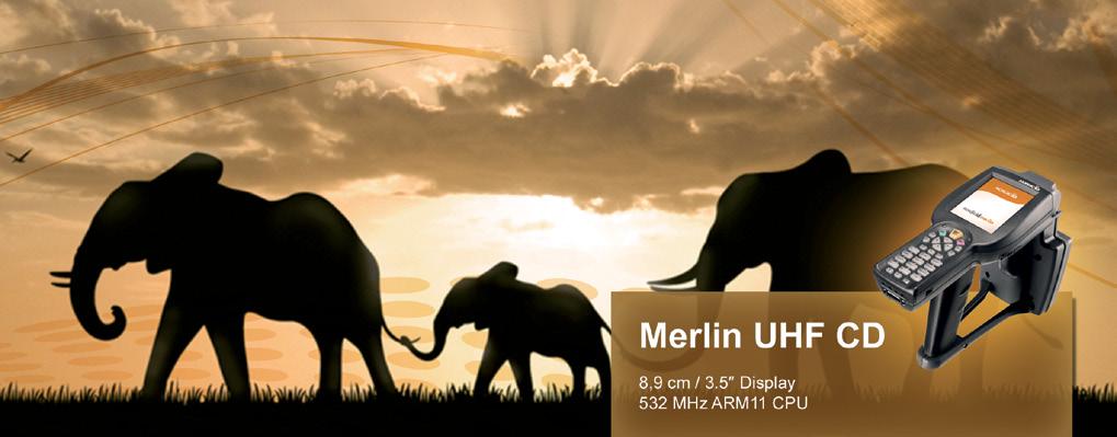 COMPUTING NORDIC ID HANDHELD Merlin UHF CD - Series 8,9 cm / 3.
