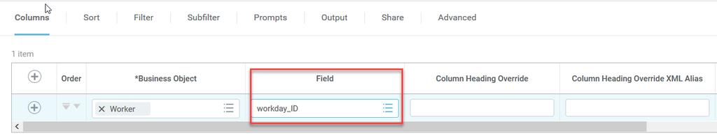 You must enter workday_id for the mapping and scripting to work. The text resolves to Workday ID. 6. (Optional) Click the + icon to enter additional custom fields. 7. Click OK > Done. 8.