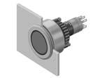 Devices flush mounting Illuminated pushbutton actuator, flush mounting Front protection Switching system Ø 35 mm Contacts Typ-Nr.