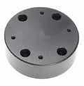 MOUNTING BASE PLATES & TOPS Create your own unique solution by combining mounting plates and tops with various Pedestal Mount parts 215522 215597 ROUND MOUNTING/BASE PLATE Round mounting/base plates