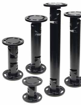 10 264 mm 8 HEAVY DUTY PEDESTAL MOUNT WITH ROUND BASE & TOP Product Total height 215786 Pedestal Mount 2 62