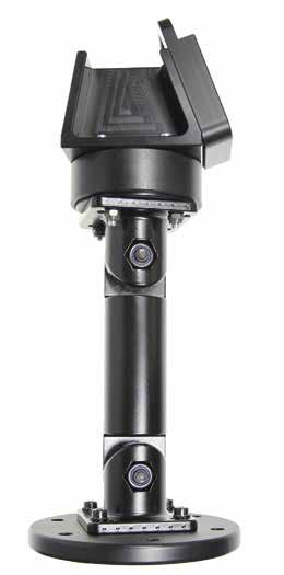Pedestal Mount 6 262 mm 8 HEAVY DUTY PEDESTAL MOUNT 4 WITH MULTIMOVECLIP With MultiMoveClip, fits for all Brodit holders with